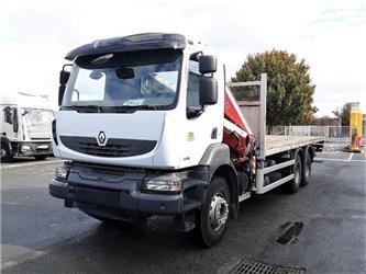  Renault. Kerax 380.26 6x4 E5 Fassi Crane truck