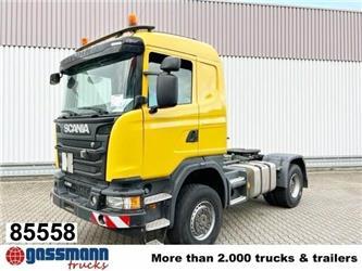 Scania G450 CA 4x4, Kipphydraulik