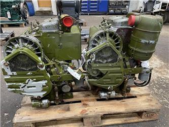 Deutz F2L511 motor, luftkøler, ex. army