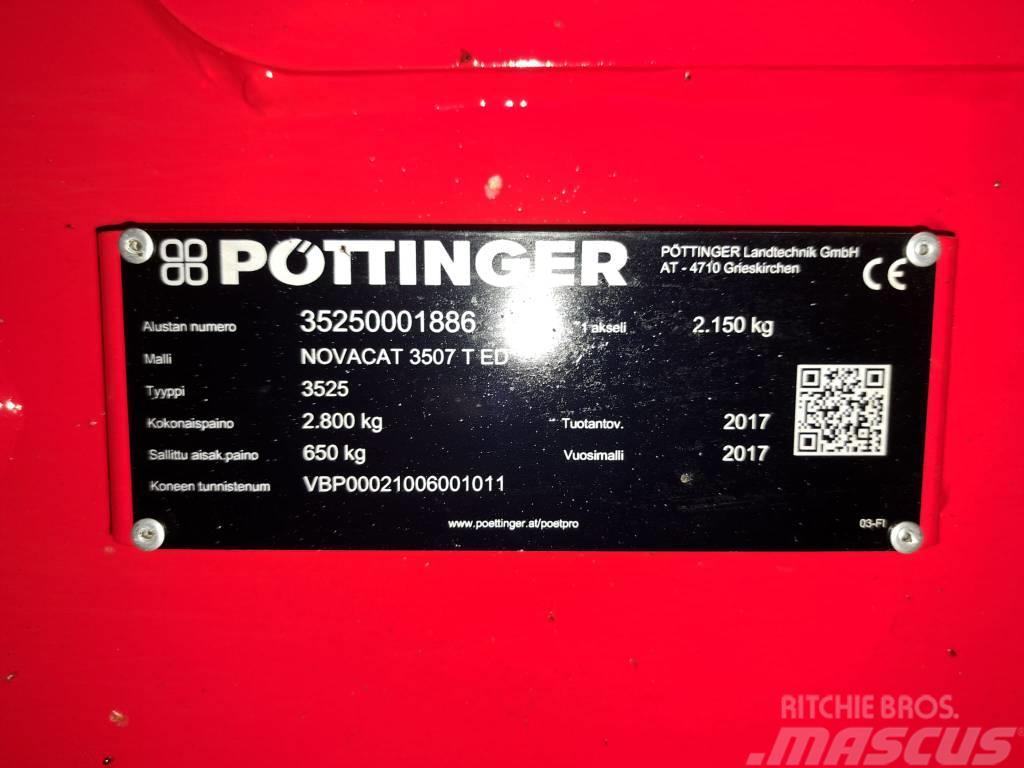 Pöttinger NovaCat 3507 T ED Segadoras acondicionadoras