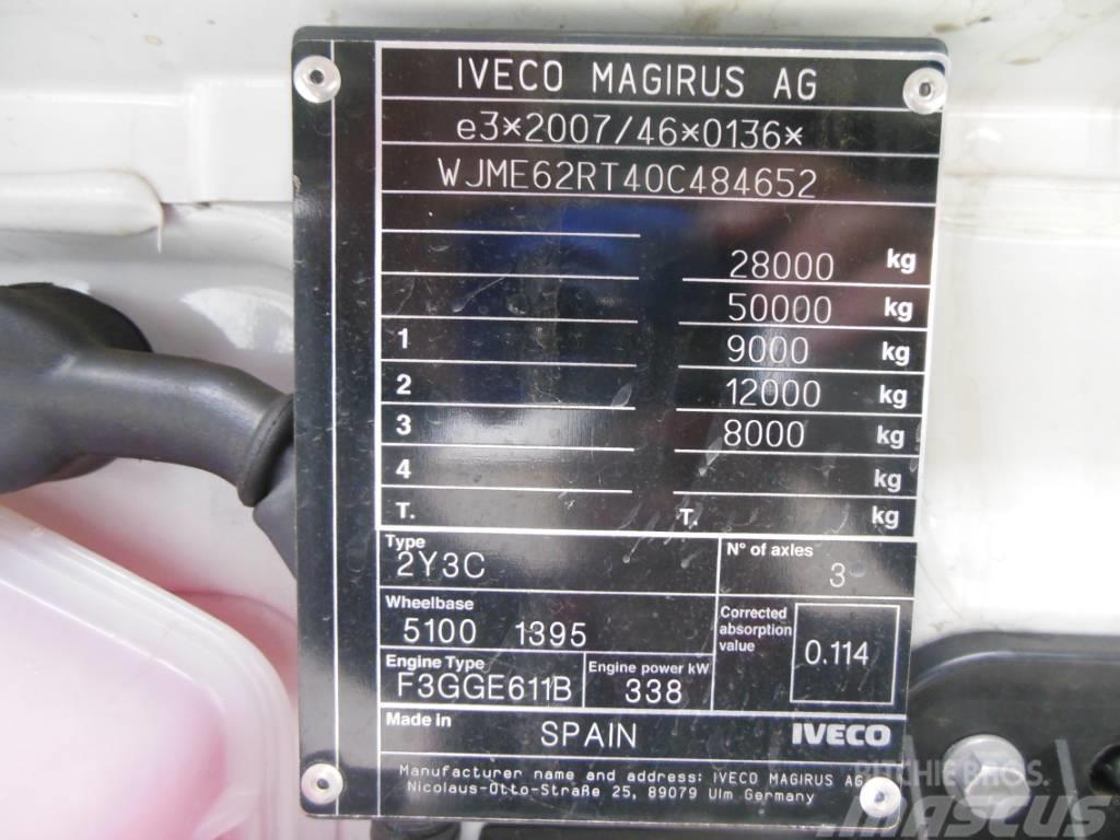 Iveco X-Way AD280X46, 6x2, retarder, TECHNOCAR TNH 20 Camiones polibrazo