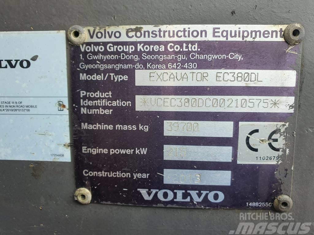 Volvo EC 380 D L Excavadoras de cadenas