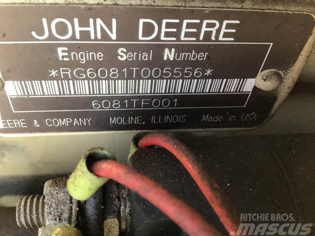 John Deere 6081TF001 GENERATOR 125KW USED Generadores diesel