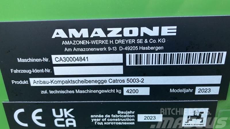 Amazone Catros 5003-2 Gradas de discos