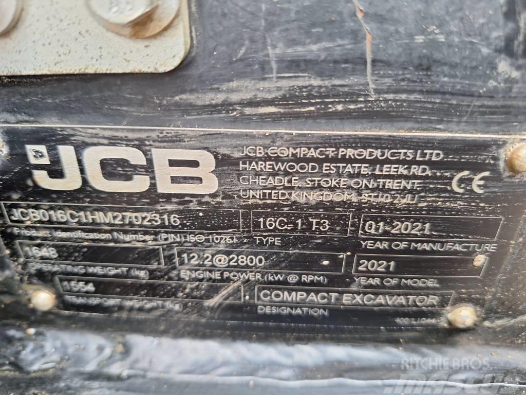 JCB 16 C Mini excavadoras < 7t
