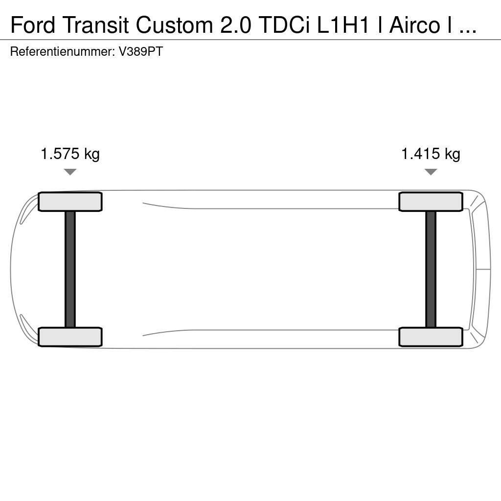 Ford Transit Custom 2.0 TDCi L1H1 l Airco l Navi l Trek Furgonetas de caja cerrada