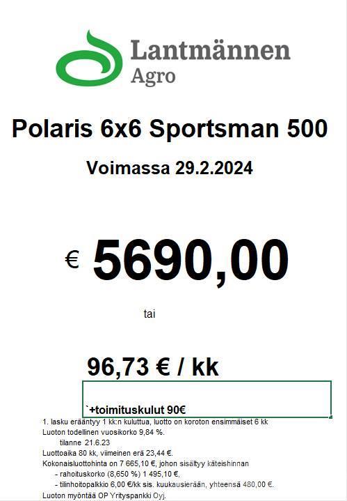 Polaris Sportsman 500 6x6 Todoterrenos