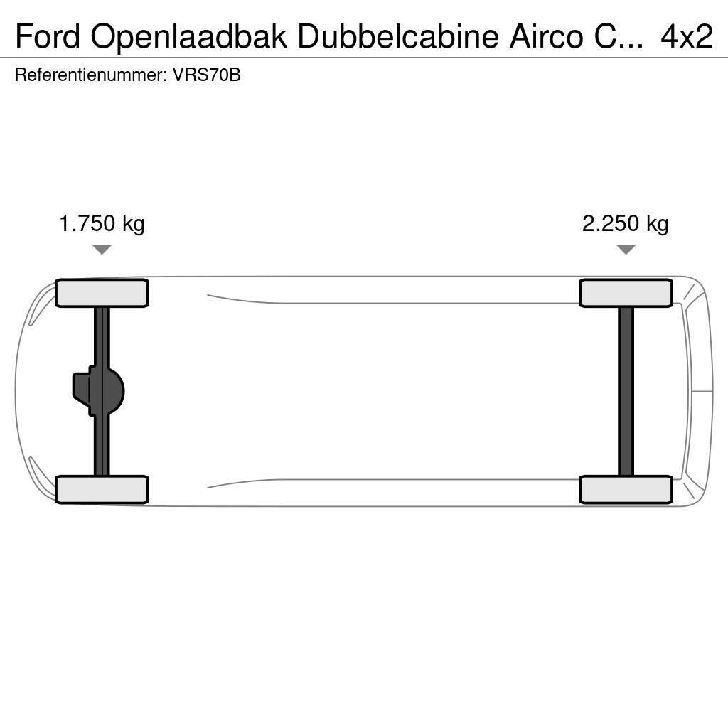 Ford Openlaadbak Dubbelcabine Airco Cruisecontrol Nieuw Furgonetas caja abierta