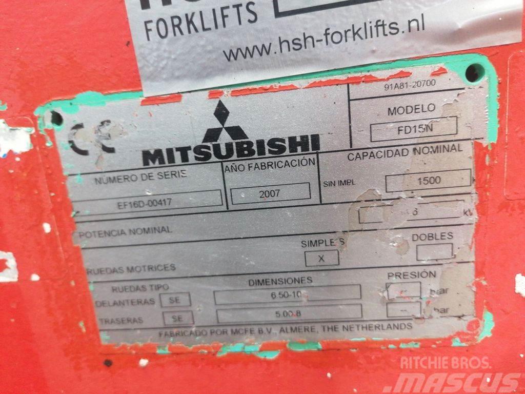 Mitsubishi FD15N Carretillas diesel