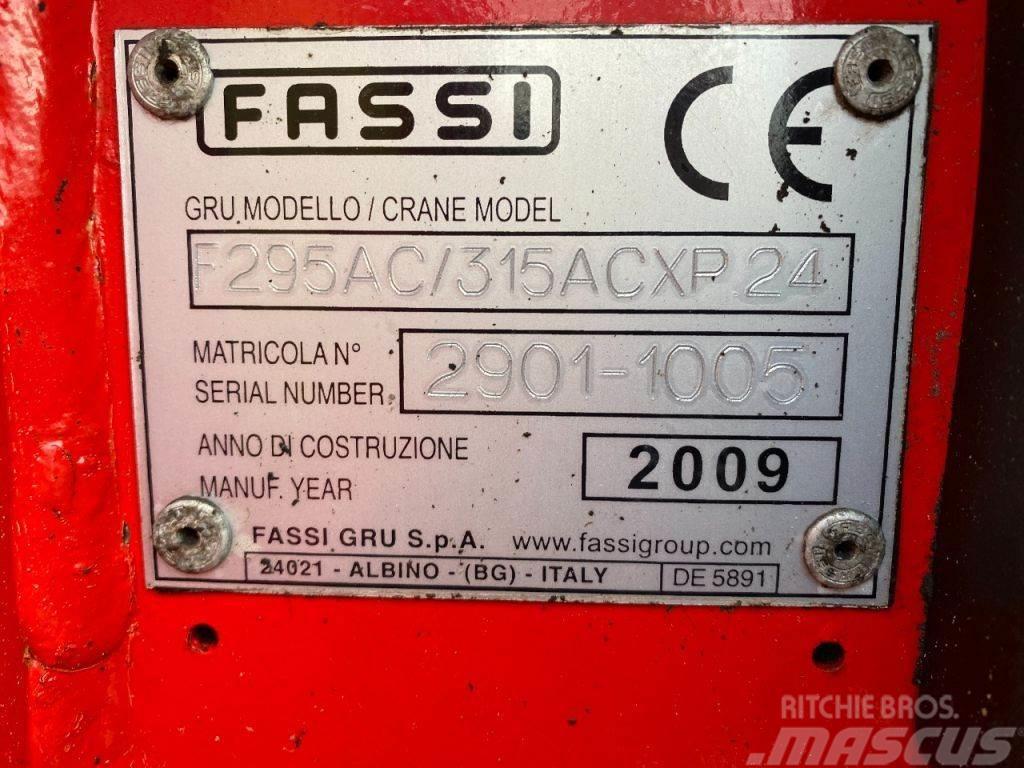 Fassi F315 A.24 + REMOTE + 4X OUTRIGGER F315ACXP.24 Grúas cargadoras