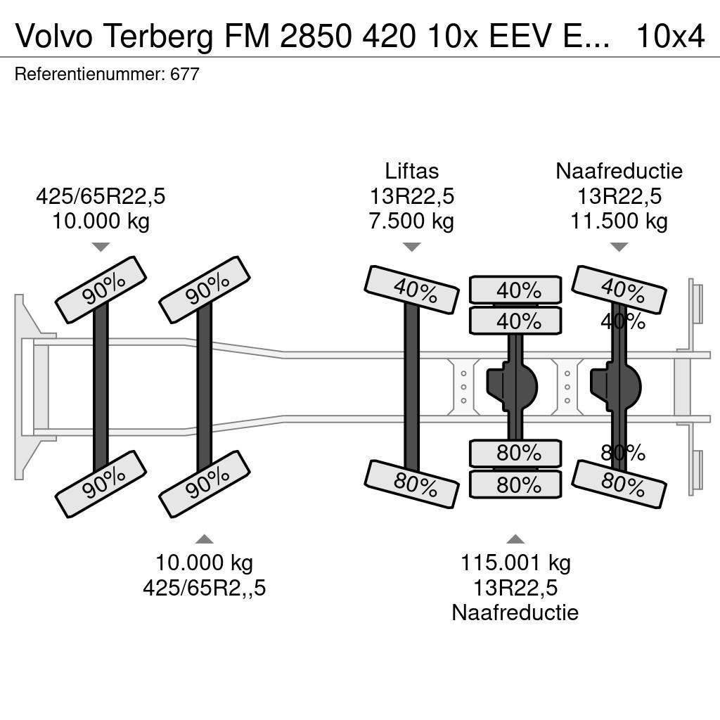 Volvo Terberg FM 2850 420 10x EEV Euro 5 Liebherr 15 Kub Camiones hormigonera