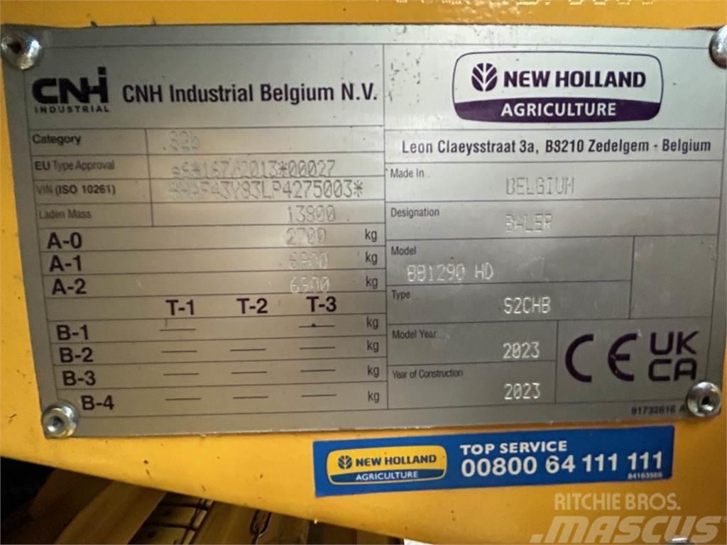 New Holland BB 1290 RC HIGH DENSITY Empacadoras cuadradas