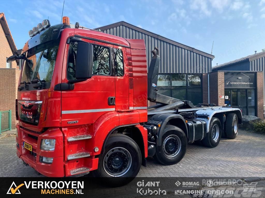 MAN TGS 43.440 8x4 Euro6 VDL-S 30T-6300 Haakarm Camiones portacontenedores