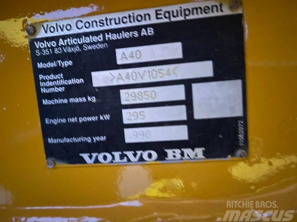Volvo A40C Dúmpers articulados