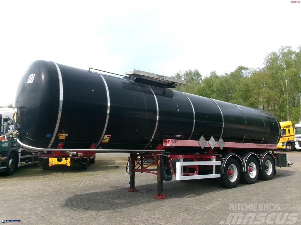 LAG Bitumen tank inox 31.9 m3 / 1 comp Semirremolques cisterna