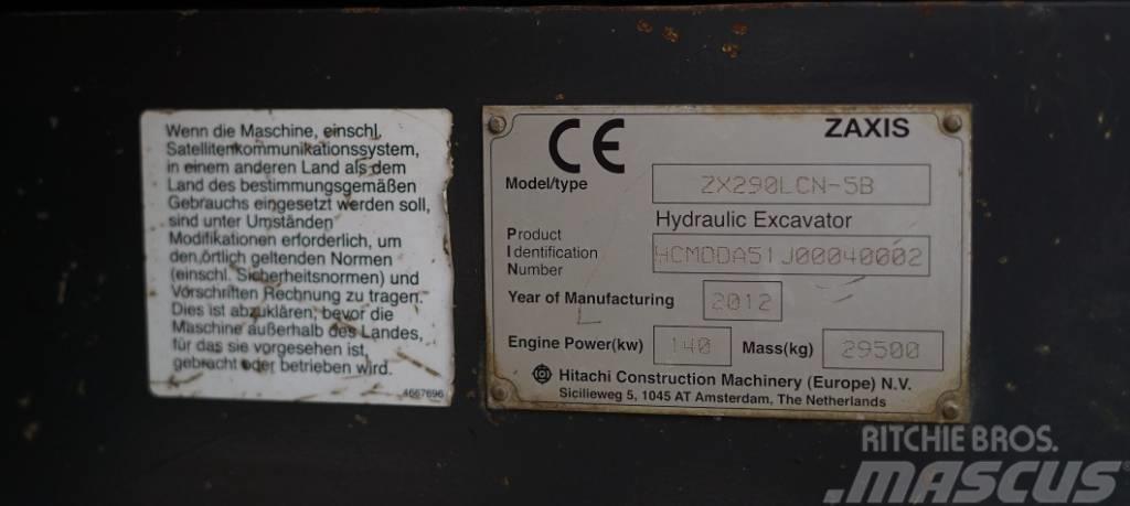 Hitachi ZX 290 LC N-5 Excavadoras de cadenas