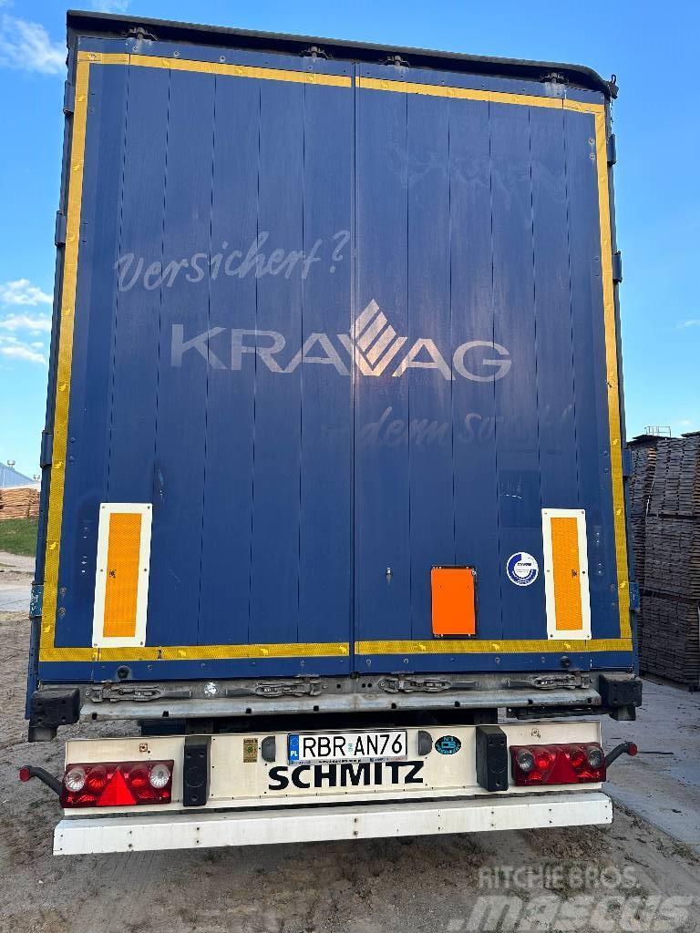 Schmitz Cargobull S01 Semirremolques con caja de lona
