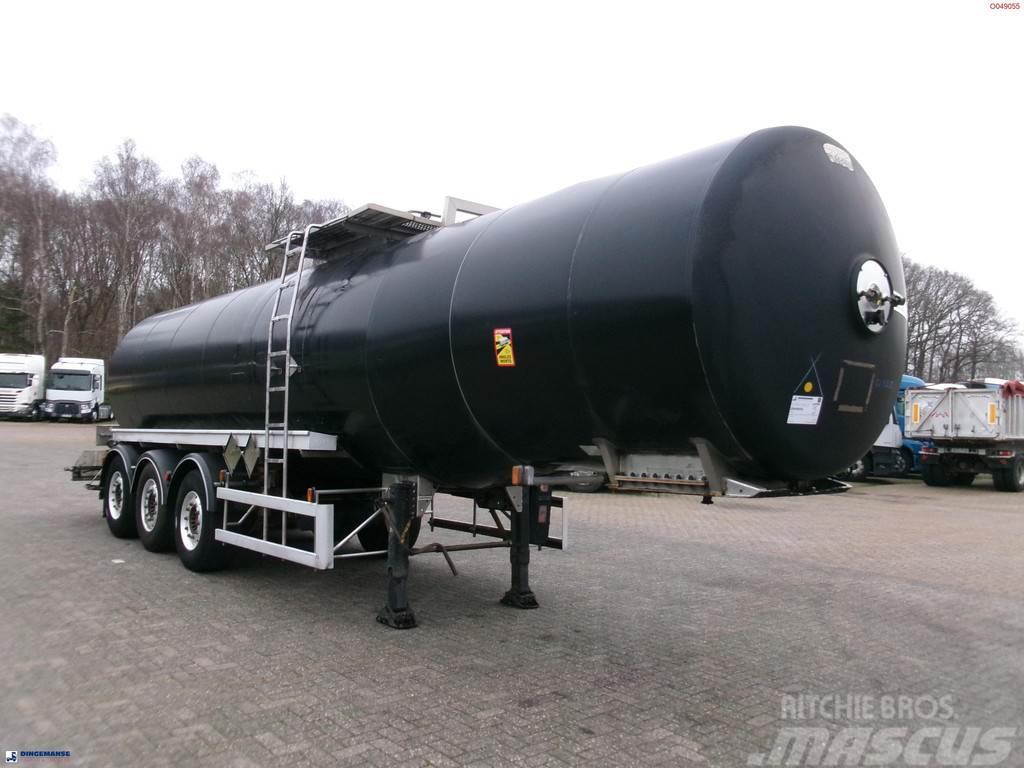 Magyar Bitumen / heavy oil tank inox 30.5 m3 / 1 comp + m Semirremolques cisterna