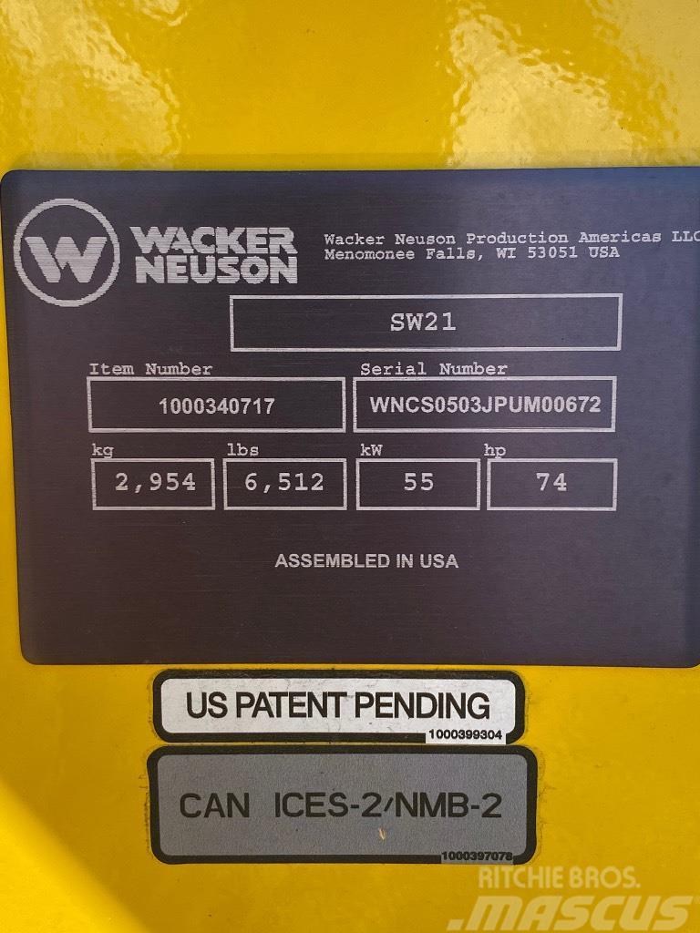 Wacker Neuson SW21 Minicargadoras