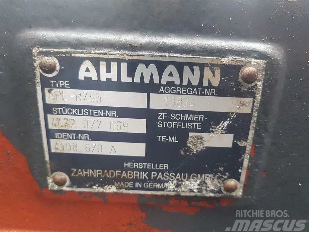 Ahlmann AZ14-ZF APL-R755-4472077069/4108670A-Axle/Achse/As Ejes