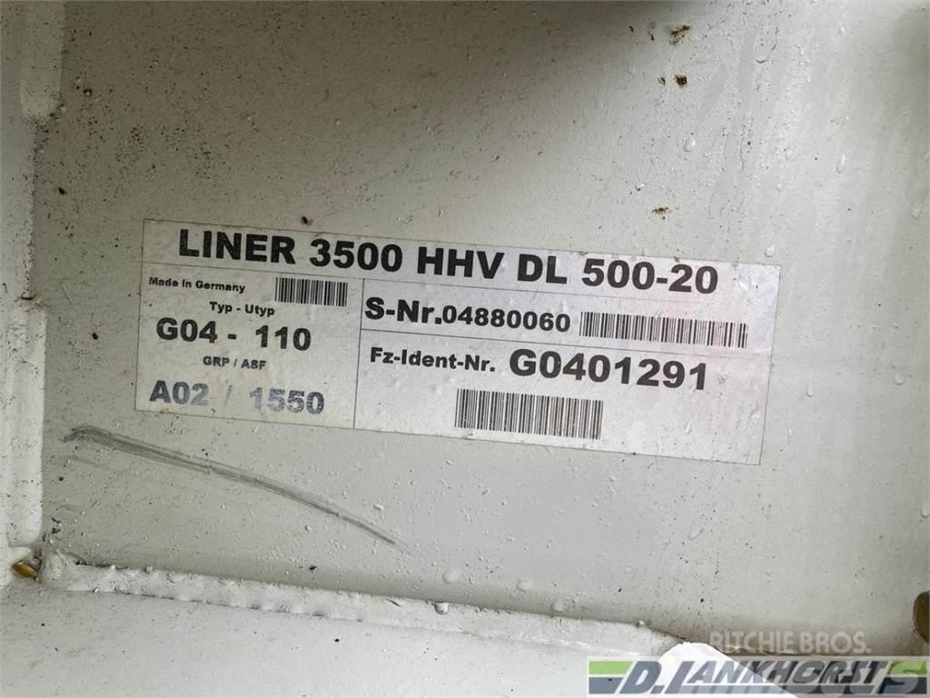 CLAAS Liner 3500 Isobus Rastrillos y henificadores