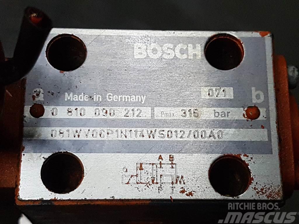 Schaeff SKL832-5606656182-Bosch 081WV06P1N114-Valve Hidráulicos