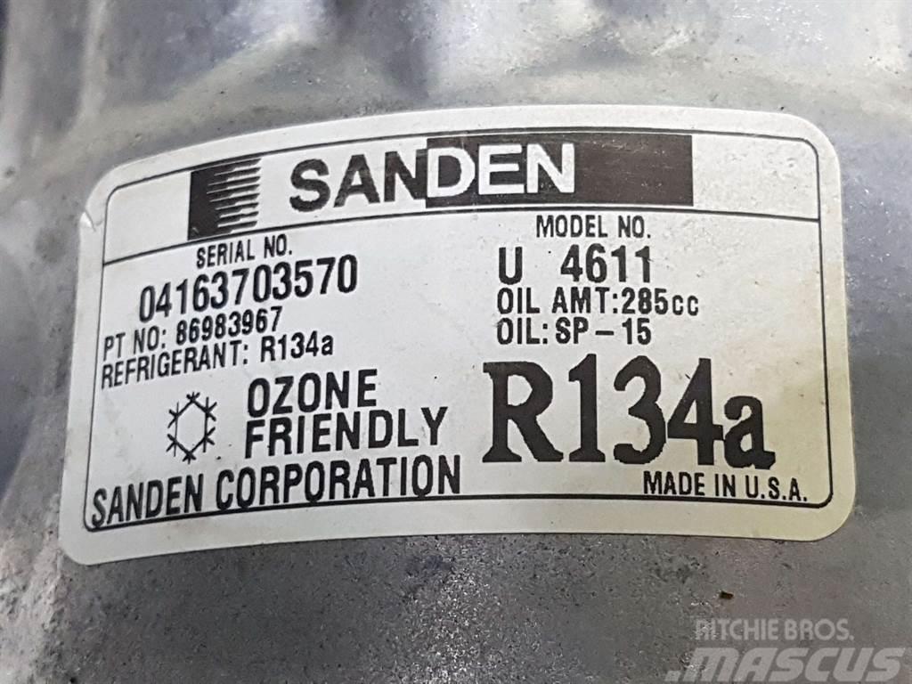 CASE 621D-Sanden U4611-Compressor/Kompressor/Aircopomp Motores