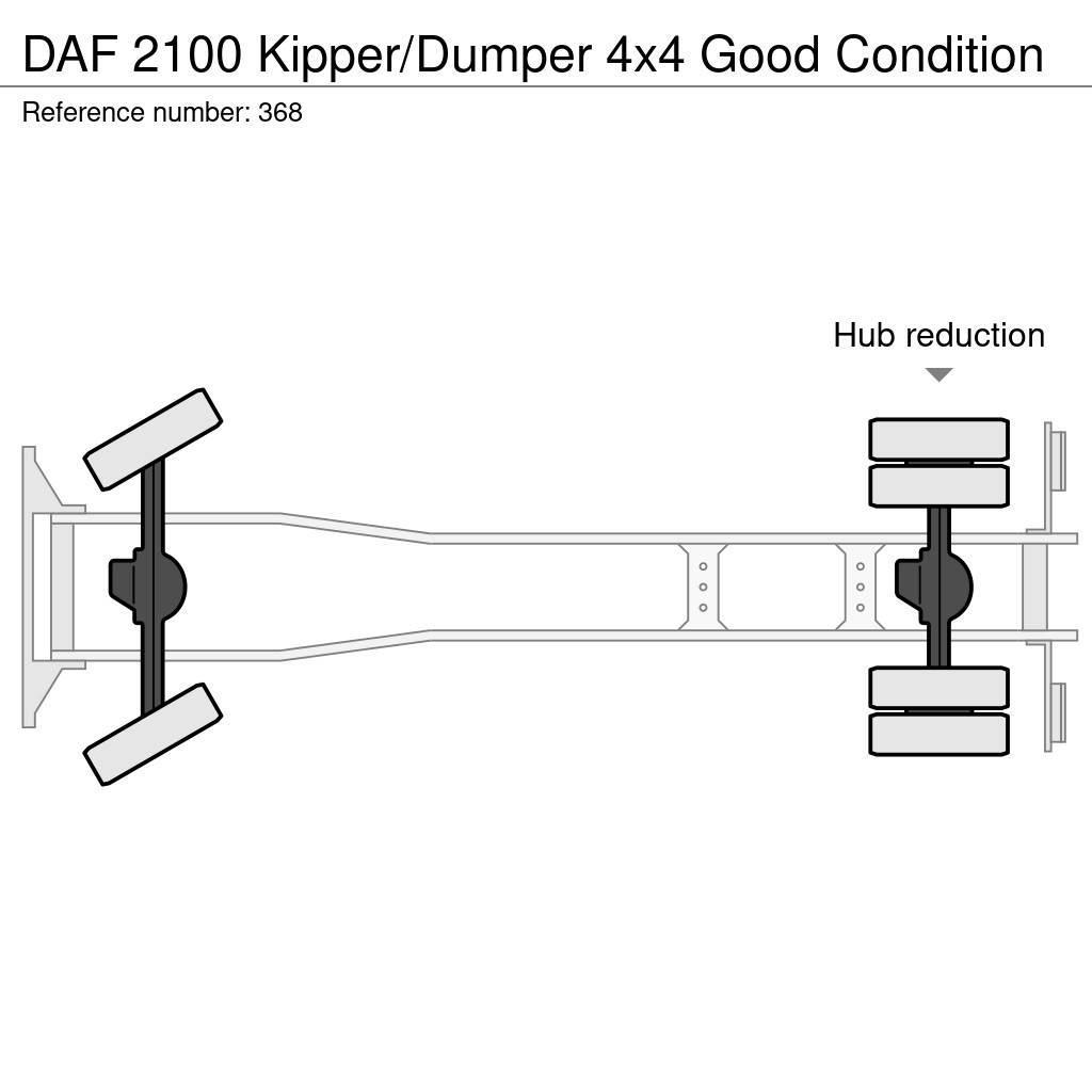 DAF 2100 Kipper/Dumper 4x4 Good Condition Camiones bañeras basculantes o volquetes