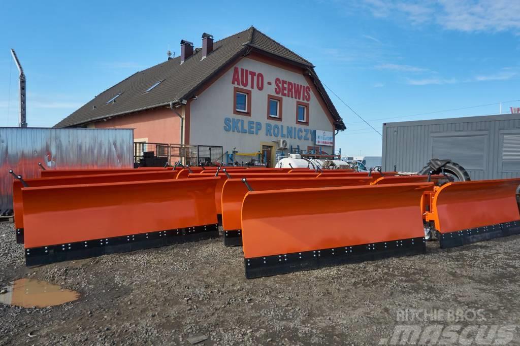Top-Agro Communal straight snow plow 3,0m + hydraulic Barredoras