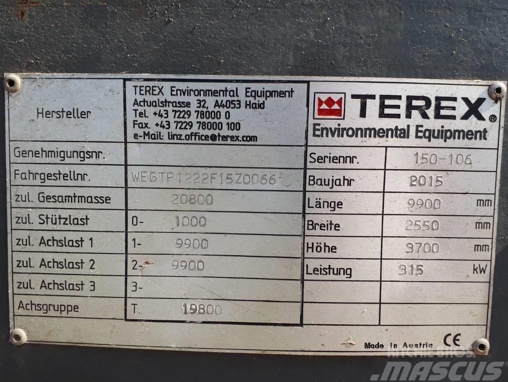Terex TBG 620 Otras máquinas de paisajismo y limpieza urbana