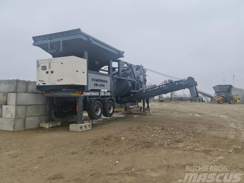 Constmach SW-1240 Mobile Screening And Washing Plant Machacadoras