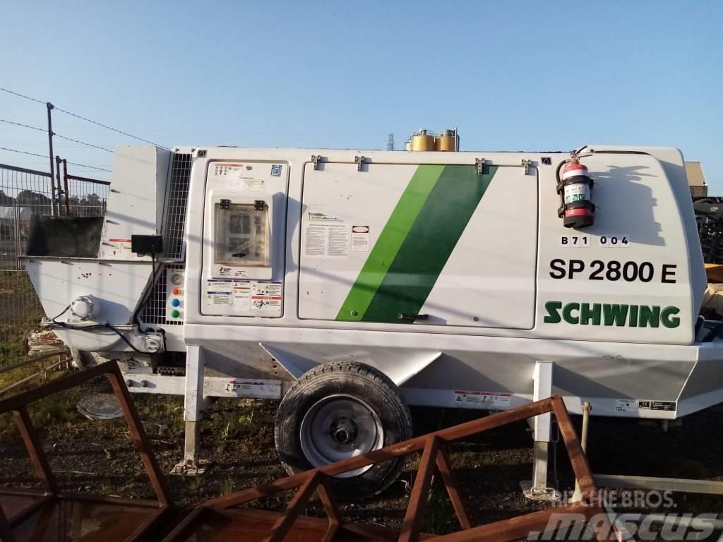 Schwing SP 2800 E Camión hormigonera
