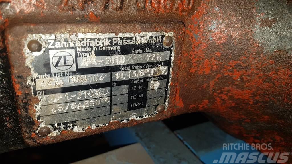ZF APL-2010 - Axle/Achse/As Ejes