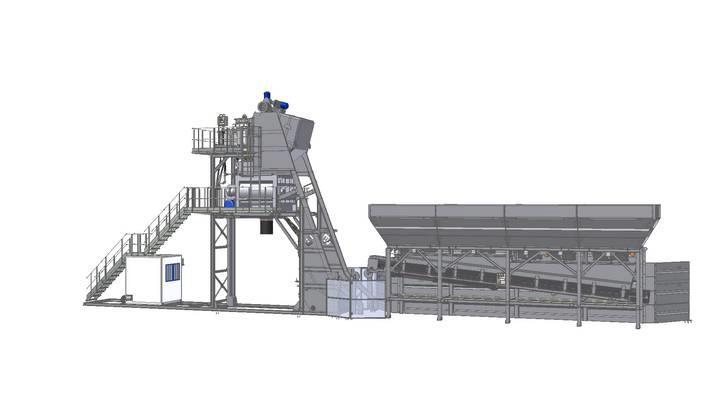 Frumecar EMA - mobiele betoncentrale 30 - 100 m³/uur Plantas dosificadora de hormigón