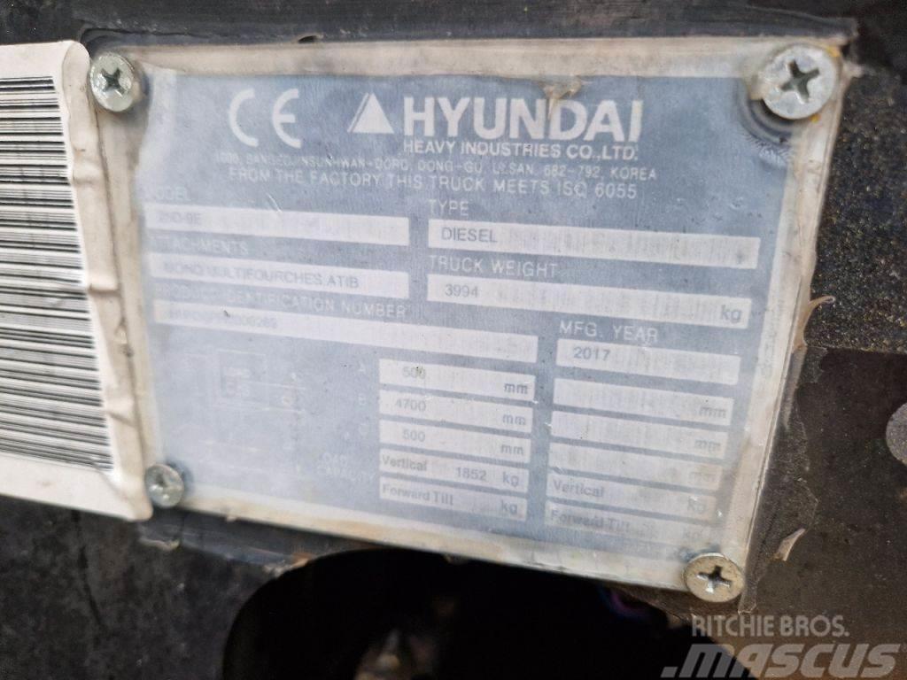 Hyundai 25D-9E Carretillas diesel
