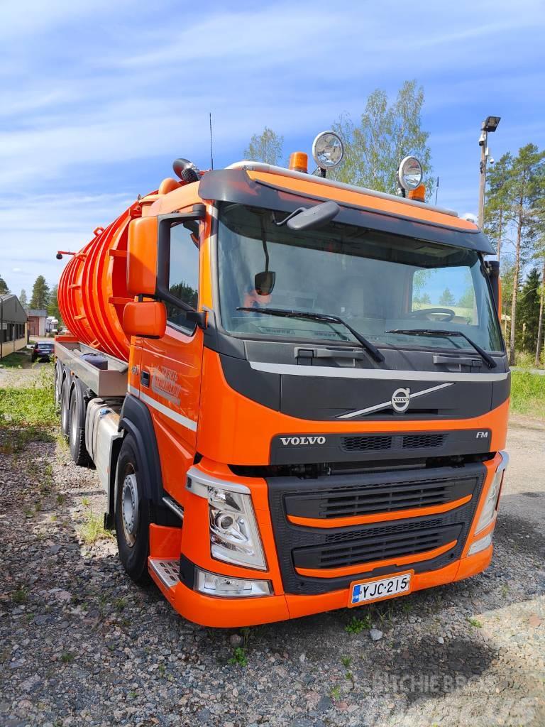 Volvo FM 460 8x2 Tridem Camiones aspiradores/combi