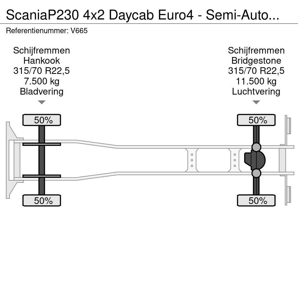 Scania P230 4x2 Daycab Euro4 - Semi-Automaat - KoelVriesB Isotermos y frigoríficos