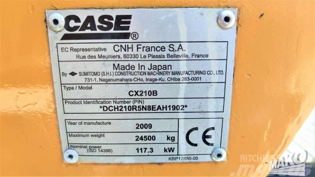 CASE CX 210 B Excavadoras de cadenas