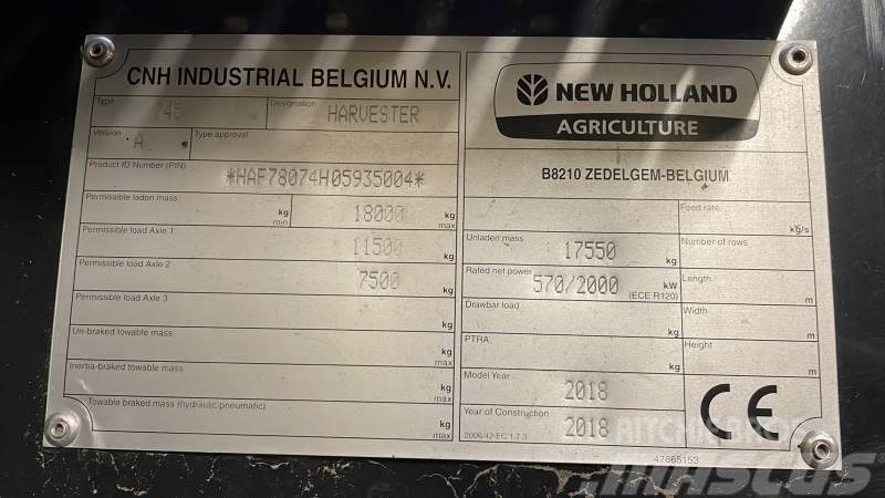 New Holland FR780 T4B Picadoras de forraje autopropulsadas