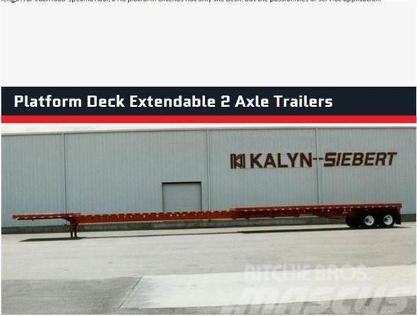 Kalyn KPEX-2-80 Semirremolques de plataformas planas/laterales abatibles