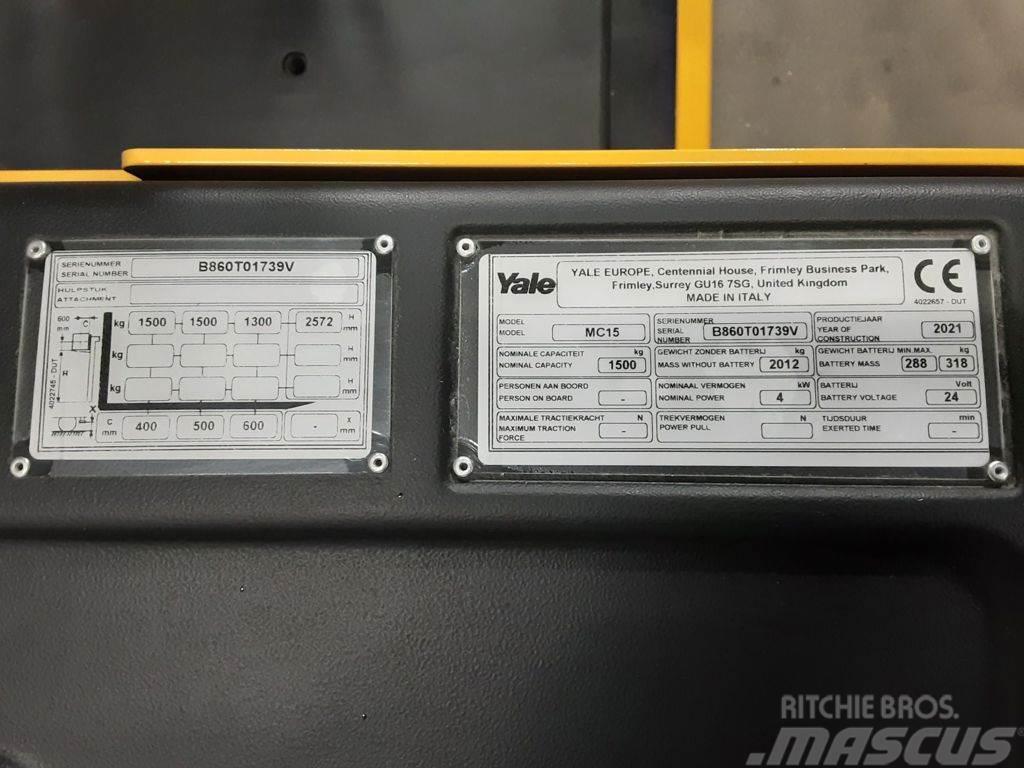 Yale MC15 Apiladores eléctricos