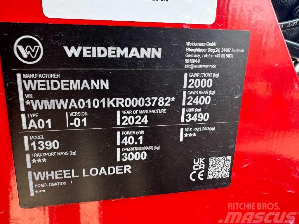 Weidemann 1390 Minicargadoras