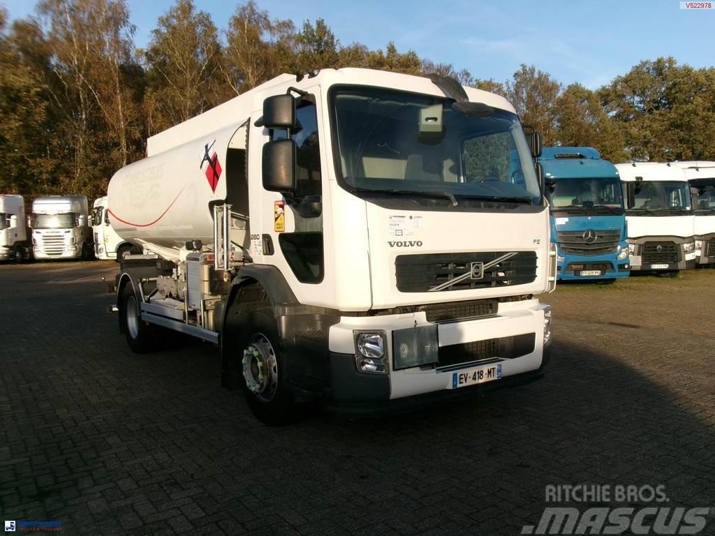 Volvo FE 280 4x2 fuel tank 13.3 m3 / 4 comp Camiones cisterna