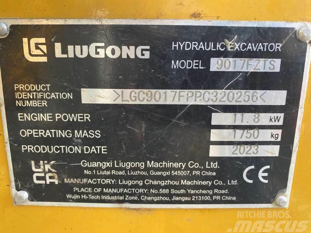 LiuGong 9017F Mini excavadoras < 7t