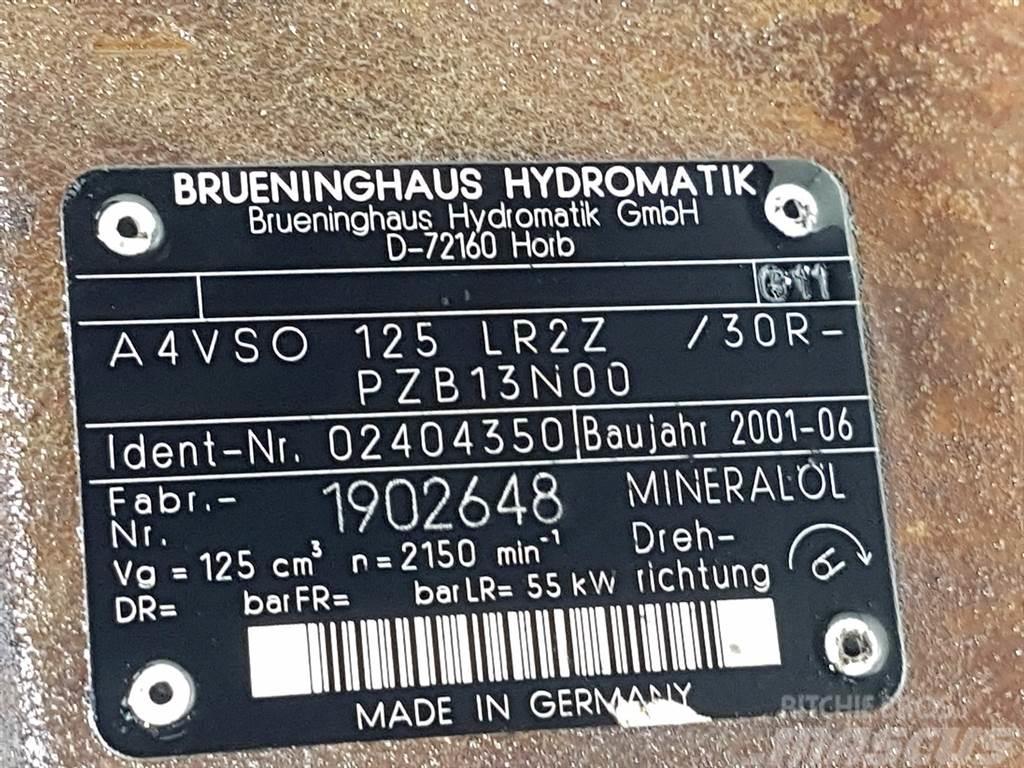 Brueninghaus Hydromatik A4VSO125LR2Z/30R-R902404350-Drive pump/Fahrpumpe Hidráulicos