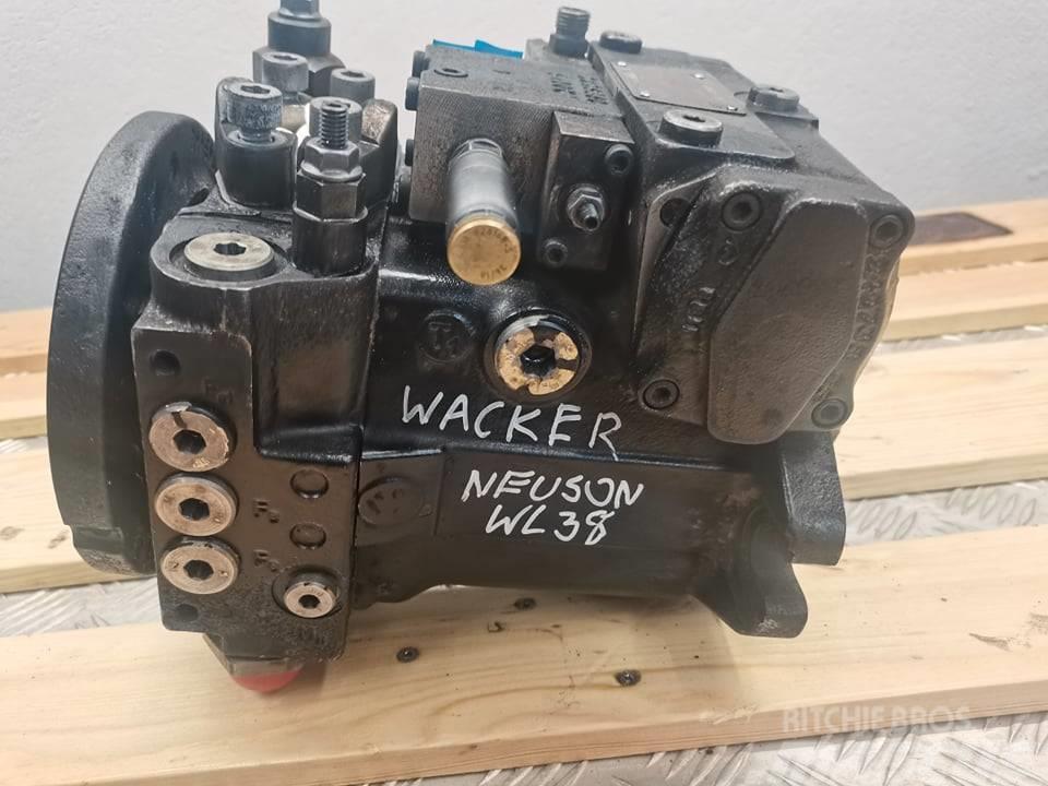 Wacker Neuson WL38 {Rexroth A4VG40DA1D8}  drive pump Hidráulicos