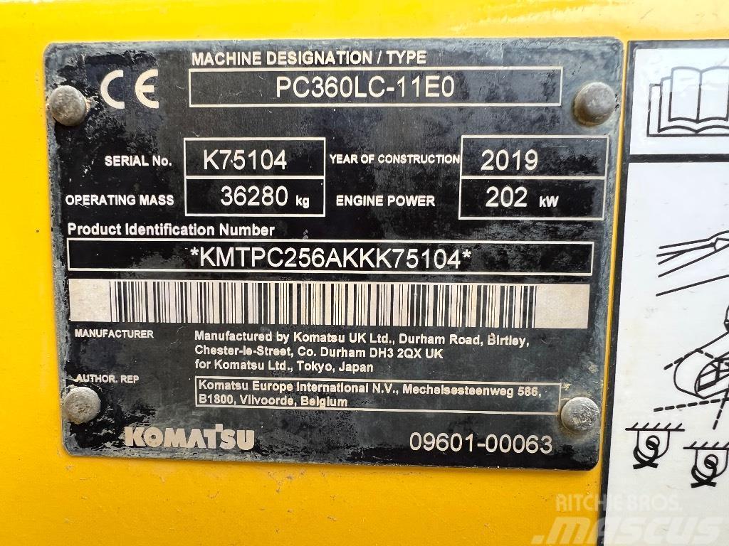 Komatsu PC360 LC-11E0 Excavadoras de cadenas