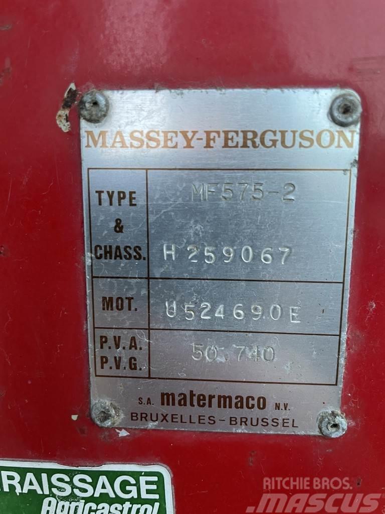 Massey Ferguson 575 Tractores