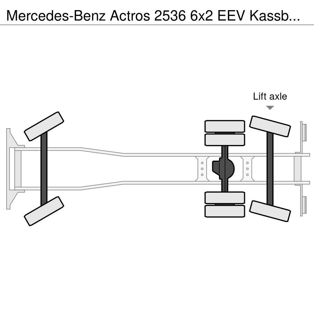 Mercedes-Benz Actros 2536 6x2 EEV Kassbohrer 18900L Tankwagen Be Camiones cisterna
