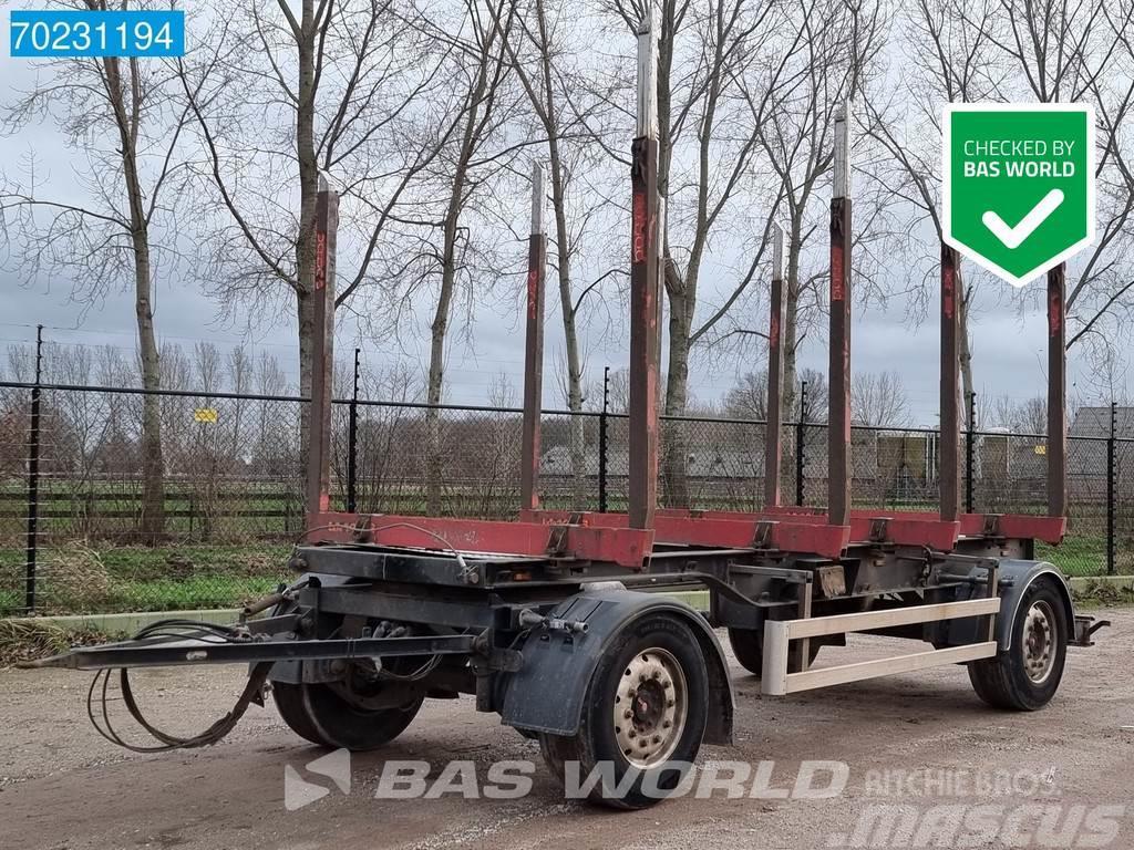  Pavic HTA 18 2 axles Holztransport Wood SAF Madera